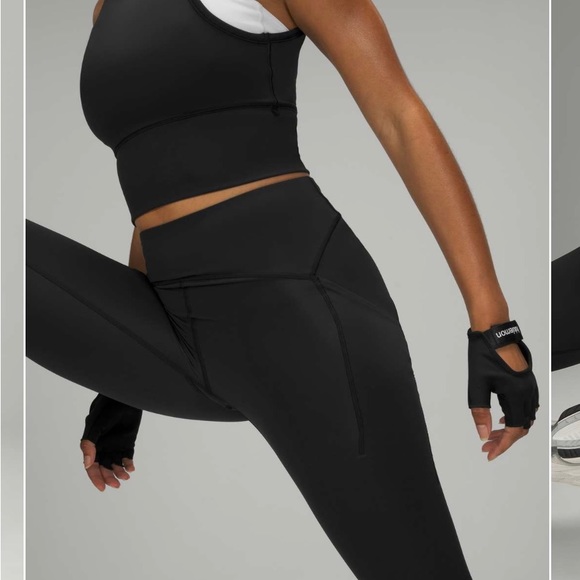 EUC Lululemon Power Thru High rise 25” tight size 4 - Picture 2 of 10